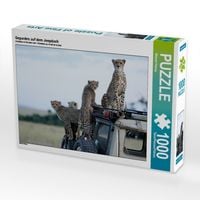 Produktbild: Geparden auf dem Jeepdach (Puzzle)