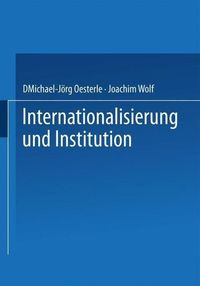 Produktbild: Internationalisierung und Institution