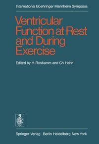 Produktbild: Ventricular Function at Rest and During Exercise / Ventrikelfunktion in Ruhe und w&auml;hrend Belastung