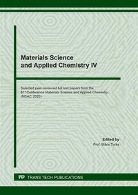 Produktbild: Materials Science and Applied Chemistry IV