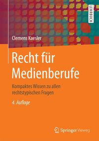 Produktbild: Recht f&uuml;r Medienberufe