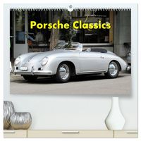 Produktbild: Porsche Classics (hochwertiger Premium Wandkalender 2026 DIN A2 quer), Kunstdruck in Hochglanz