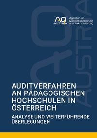 Produktbild: Auditverfahren an P&auml;dagogischen Hochschulen in &Ouml;sterreich