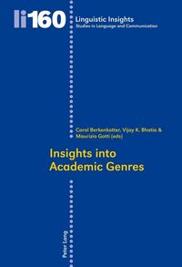 Produktbild: Insights into Academic Genres