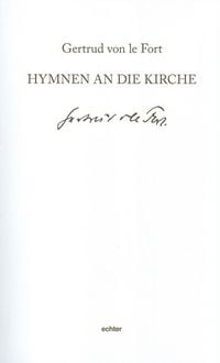 Produktbild: Hymnen an die Kirche
