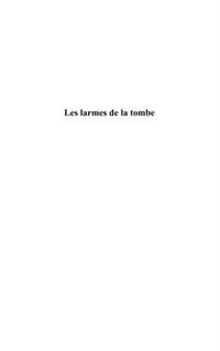 Produktbild: Les larmes de la tombe - poesies