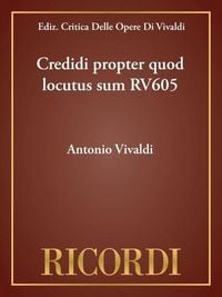 Produktbild: Credidi Propter Quod Locutus Sum Rv605