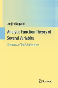 Produktbild: Analytic Function Theory of Several Variables