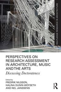 Produktbild: Perspectives on Research Assessment in Architecture, Music and the Arts