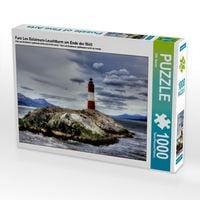 Produktbild: CALVENDO Puzzle Faro Les Eclaireurs-Leuchtturm am Ende der Welt | 1000 Teile Lege-Gr&ouml;&szlig;e 64x48cm Foto-Puzzle f&uuml;r gl&uuml;ckliche Stunden