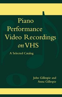 Produktbild: Piano Performance Video Recordings on VHS