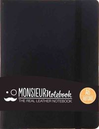 Produktbild: Monsieur Notebook A6 - punktraster (90gr) schwarz