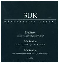 Produktbild: Meditation &uuml;ber den altb&ouml;hmischen St. Wenzels-Choral