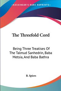 Produktbild: Spiers, B: Threefold Cord