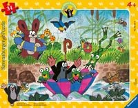 Produktbild: Rahmenpuzzle Ravensburger Badespaß mit Freunden 34 Teile