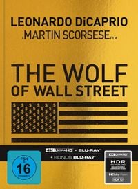 Produktbild: The Wolf of Wall Street - Limitiertes Mediabook - Cover A (4K Ultra HD + Blu-ray + Bonus-Blu-ray)