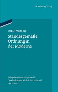Produktbild: Standesgem&auml;&szlig;e Ordnung in der Moderne