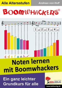 Bild vom Artikel Noten lernen mit Boomwhackers / Band 1 vom Autor Andreas Hoff