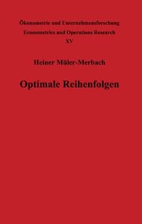 Produktbild: Optimale Reihenfolgen