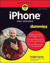 Produktbild: IPhone For Seniors For Dummies, 2023 Edition