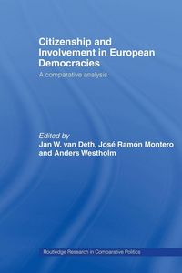 Produktbild: Citizenship and Involvement in European Democracies