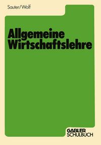 Produktbild: Allgemeine Wirtschaftslehre