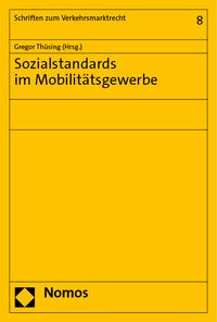 Produktbild: Sozialstandards im Mobilit&auml;tsgewerbe