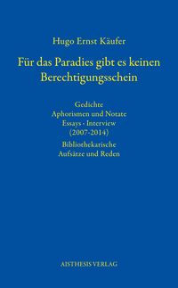 Produktbild: F&uuml;r das Paradies gibt es keinen Berechtigungsschein