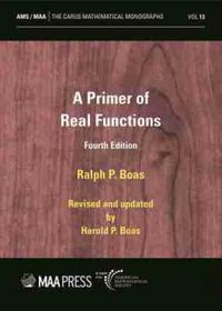 Produktbild: A Primer of Real Functions