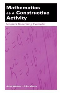 Produktbild: Mathematics as a Constructive Activity