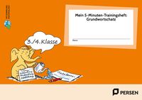 Produktbild: Mein 5-Min-Trainingsheft: Grundwortschatz - Kl.3/4