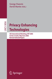 Produktbild: Privacy Enhancing Technologies