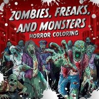Produktbild: Zombies, Freaks, and Monsters: Horror Coloring