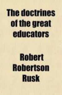 Produktbild: The Doctrines of the Great Educators