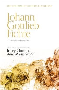 Produktbild: Johann Gottlieb Fichte: The Doctrine of the State