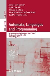 Produktbild: Automata, Languages and Programming