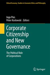 Produktbild: Corporate Citizenship and New Governance
