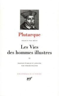 Produktbild: Les vies des hommes illustres