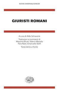 Produktbild: Giuristi romani. Testo latino a fronte