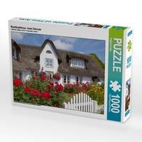Produktbild: CALVENDO Puzzle Reetdachhaus, Insel Amrum | 1000 Teile Lege-Gr&ouml;&szlig;e 64x48cm Foto-Puzzle f&uuml;r gl&uuml;ckliche Stunden
