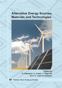 Produktbild: Alternative Energy Sources, Materials and Technologies