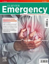 Produktbild: ELSEVIER Emergency. Internistische Notf&auml;lle. 2/2025: Fachmagazin f&uuml;r Rettungsdienst und Notfallmedizin