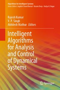 Produktbild: Intelligent Algorithms for Analysis and Control of Dynamical Systems