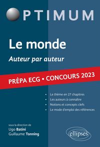 Produktbild: Le monde ECG 2023 - Auteur par auteur