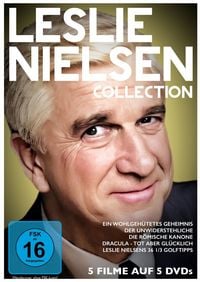 Produktbild: Leslie Nielsen Collection / 5 Filme mit dem legend&auml;ren &bdquo;Die nackte Kanone&ldquo;-Star in einer Box [5 DVDs]