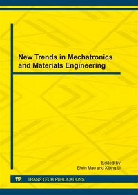 Produktbild: New Trends in Mechatronics and Materials Engineering