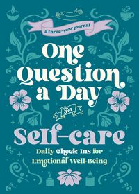 Produktbild: One Question a Day for Self-Care (Floral)