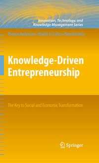 Produktbild: Knowledge-Driven Entrepreneurship