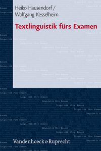 Produktbild: Textlinguistik f&uuml;rs Examen
