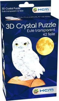 Bild vom Artikel Jeruel Industrial - Crystal Puzzle - Eule Transparent vom Autor 